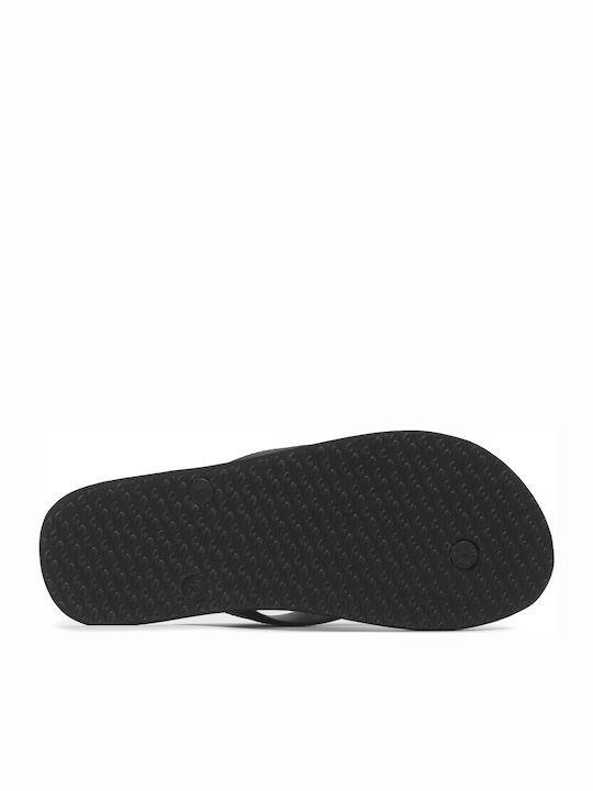 Retro Open Toe Ανδρικά Flip Flops Μαύρα