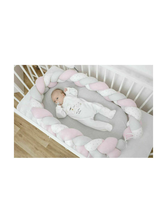 Bubaba Baby Nestkissen Zopf Mehrfarbig Bubaba Baby Nestkissen Zopf Mehrfarbig