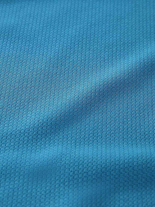 Men's Short Sleeve Blouse Polo Blue