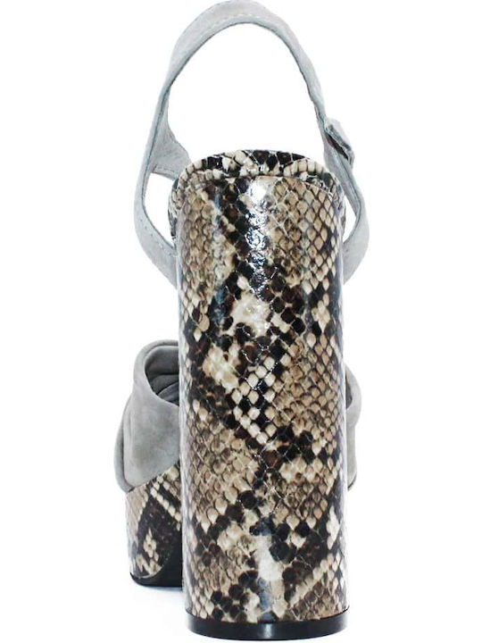 Jessa Sandals Beige