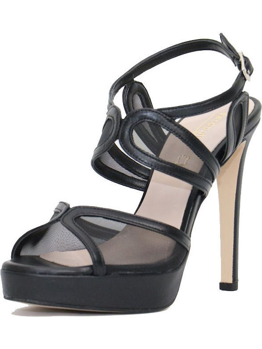 Δερμάτινα Πέδιλα Μαύρα