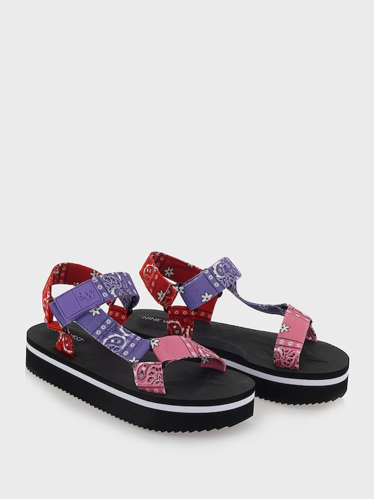 Camping7-LT Flatforms Damen Sandalen