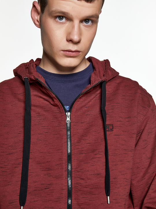 Replica Hooded Sweater Jacket - Bordeaux