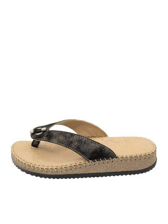 Sandale Casual Damă Anatomici Din Piele Negre