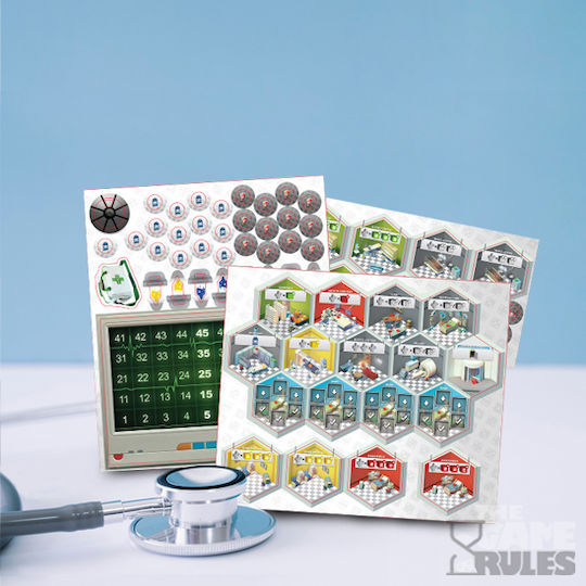 Настолна игра Dice Hospital за 1-4 играчи 10+ години (EN) Alley Cat Games