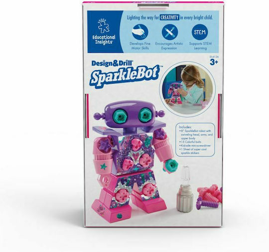 Learning Resources Design & Drill SparkleBot STEM Εκπαιδευτικό Παιχνίδι Ρομποτικής για 3+ Ετών