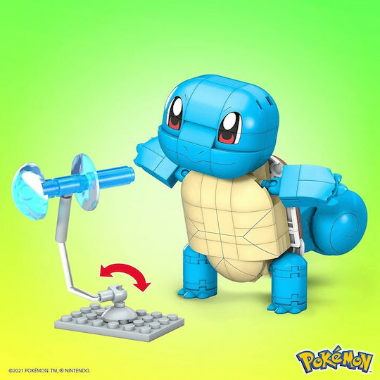 Mega Bloks Building Blocks Pokémon Build and Show Squirtle for 7+ Years 199 Pieces