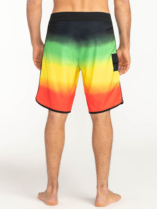 73 Fade Pro Men's Swimwear Bermuda Multicolour with Patterns