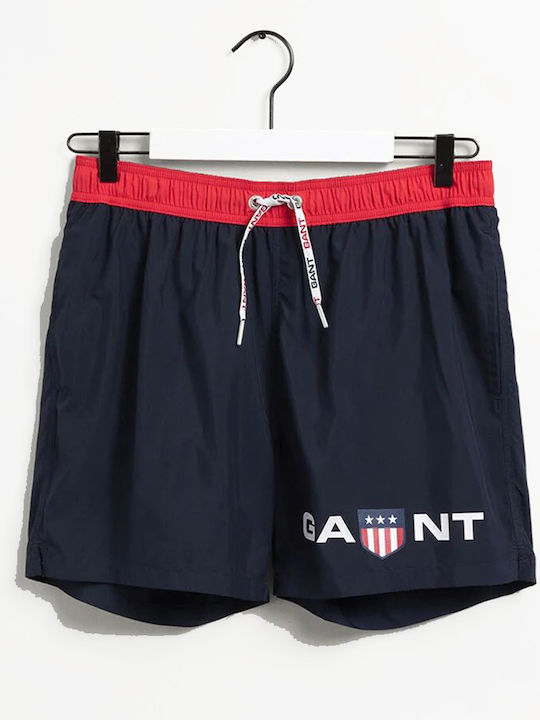 Classic Men's Swimwear Shorts Navy Blue
