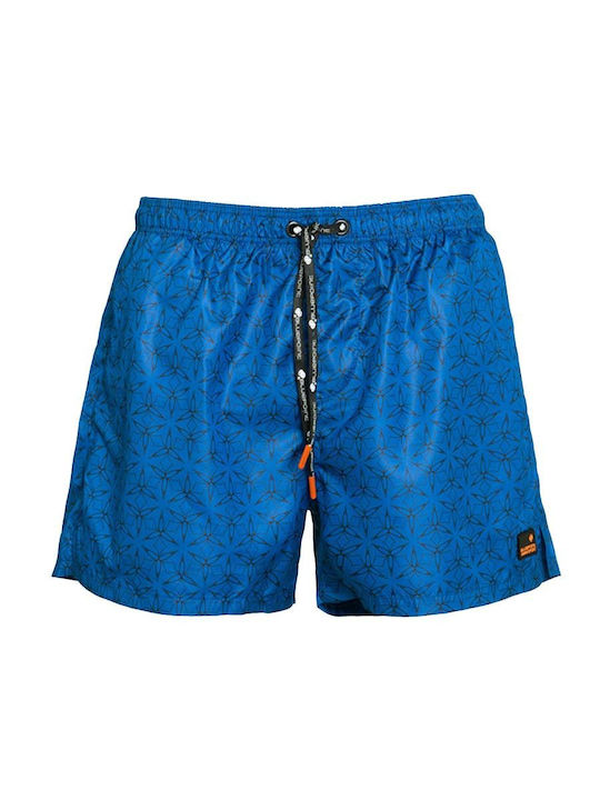 Bluepoint Men's Swimwear Shorts Blue with Patterns