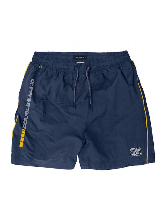 Double Men's Swimwear Shorts Navy Blue