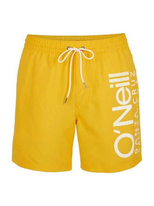 Men's Swimwear Shorts Old Gold with Patterns