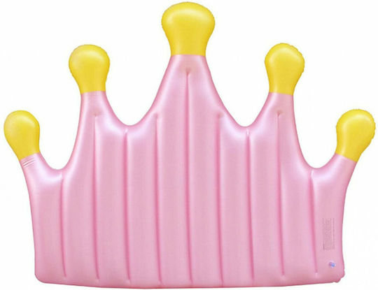Crown Надуваем Плажен Дюшек Розов