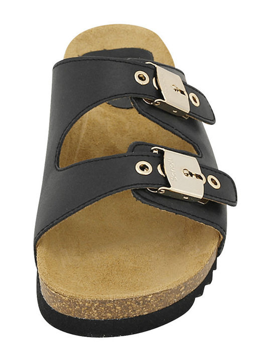 Alba Sandale Casual Damă De Piele Negre