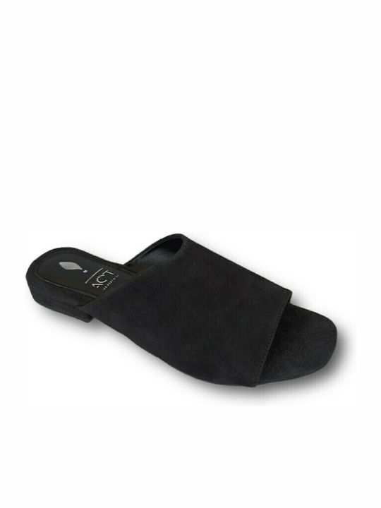 JK1434 Women's Flat Sandals Black