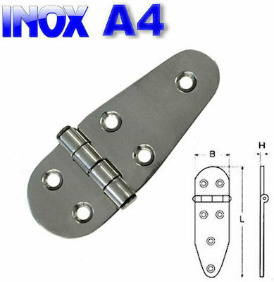 M8043 Stainless Steel Furniture Hinge 130mm