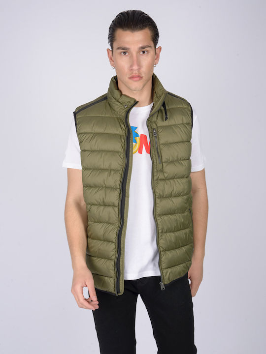 North 56°4 Jacket Sleeveless - Khaki