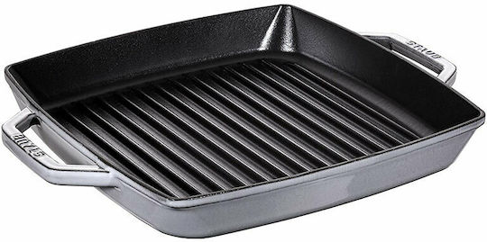 Zwilling J.A. Henckels Staub Square Γκριλιέρα από Μαντέμι Graphite Grey 28cm