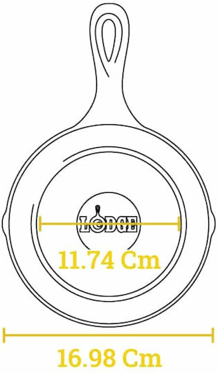 Lodge Heat Treated Тиган от Чугун 16.51см
