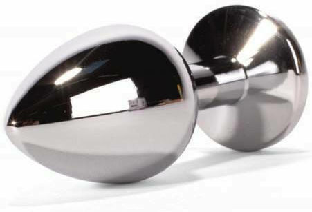 Debranet X-Men Secret Shade Black Gem Anal Plug Small Silver 7.1cm