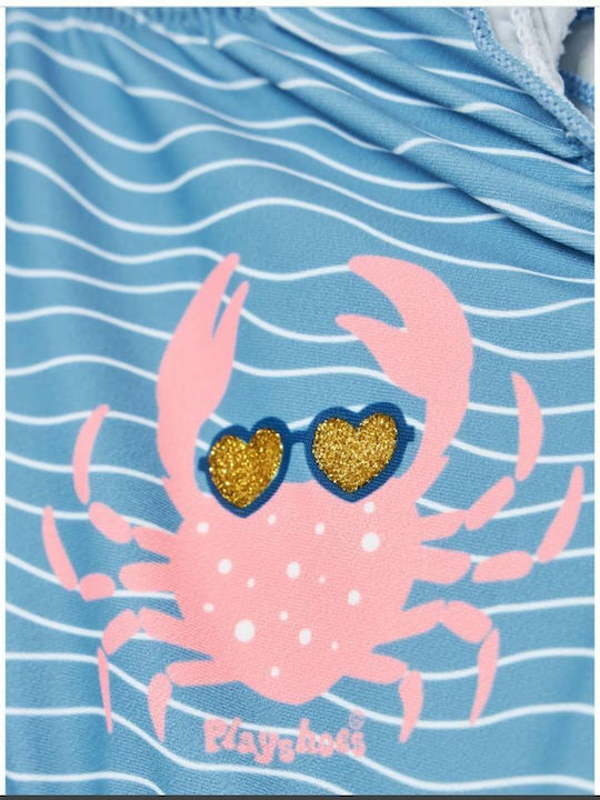 Playshoes Kinder Badeanzug Bikini Blau