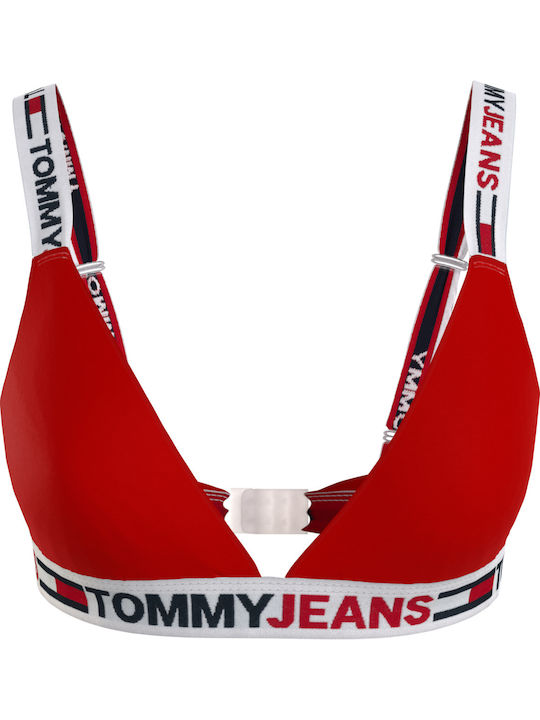 Tommy Hilfiger Women's Bralette Bra Red
