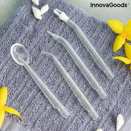 InnovaGoods Denter Water Flosser 220ml Επαναφορτιζόμενο & Αδιάβροχο White