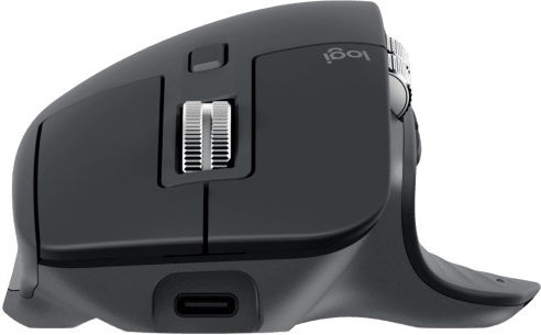 Logitech MX Master 3S Безжичен Ергономичен Bluetooth Мишка Графит