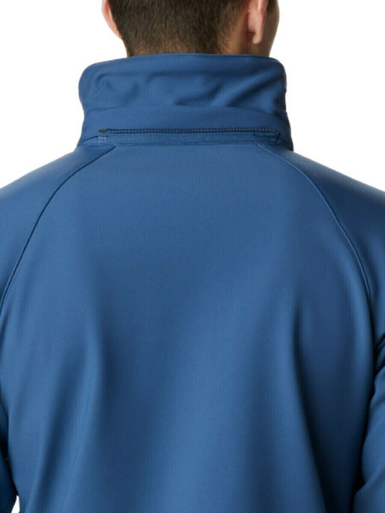 Cascade Ridge II Χειμωνιάτικο Μπουφάν Softshell Αδιάβροχο και Αντιανεμικό Μπλε