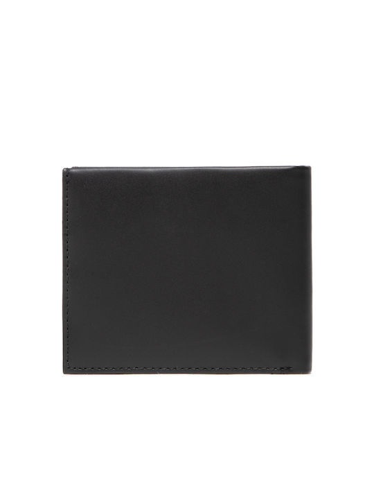 Calvin Klein Mono Bold Bifold W/Id Δερμάτινο Ανδρικό Πορτοφόλι Μαύρο