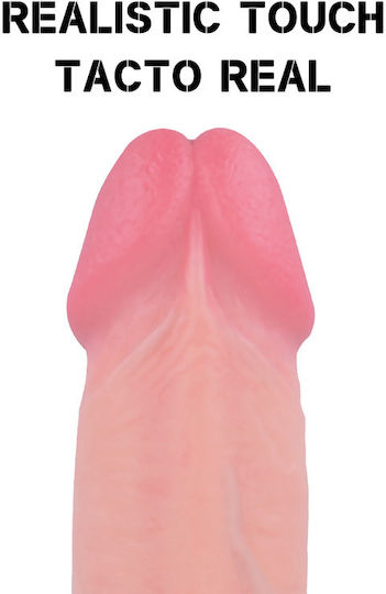 Rock Army Avenger Gurtzeug mit Dildo 19cm und Vibration in Hautfarbe
