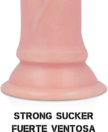 Rock Army Kingcobra Gurtzeug mit Dildo 24cm und Vibration in Hautfarbe