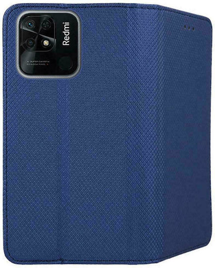 Smart Magnet Book Piele artificială Navy Blue (Redmi 10C) CB9073BL1