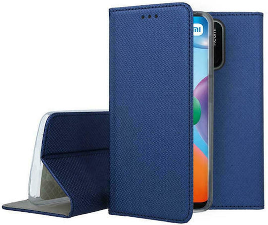 Smart Magnet Book Piele artificială Navy Blue (Redmi 10C) CB9073BL1