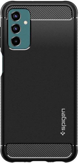 Spigen Rugged Armor Umschlag Rückseite Silikon 2mm Matte Black (Galaxie M23)