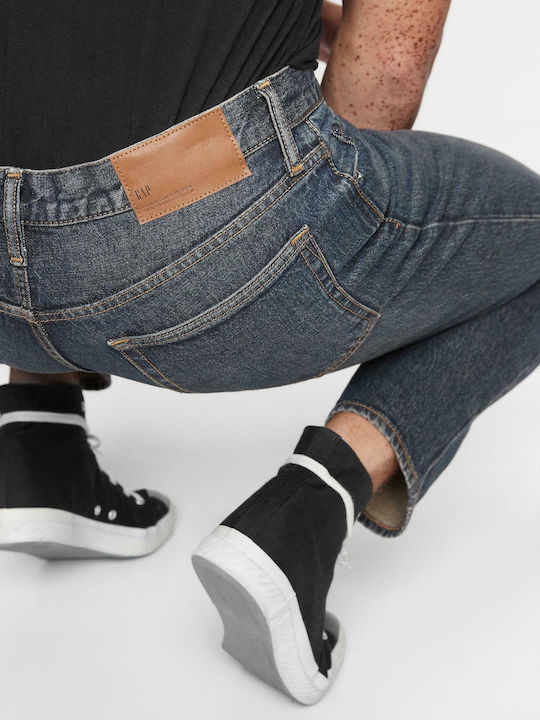 Men's Jeans Pants with Slim Fit Blue