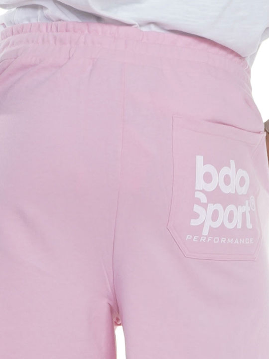 Damen Sportliche Bermuda Rosa