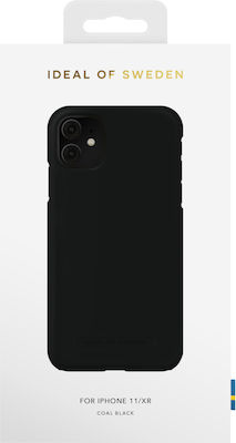 iDeal Of Sweden Fashion Seamless Umschlag Rückseite Silikon Coal Black (iPhone 11) IDFCSS22-I1961-407