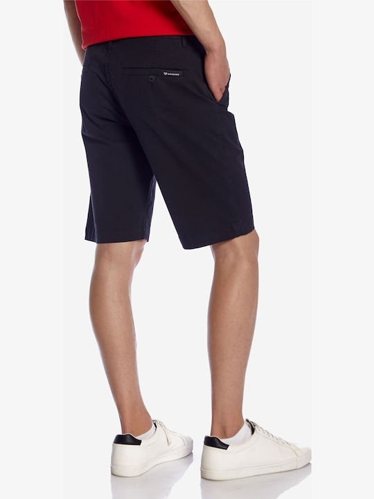 Brokers Jeans Ανδρική Βερμούδα Chino Μαύρη