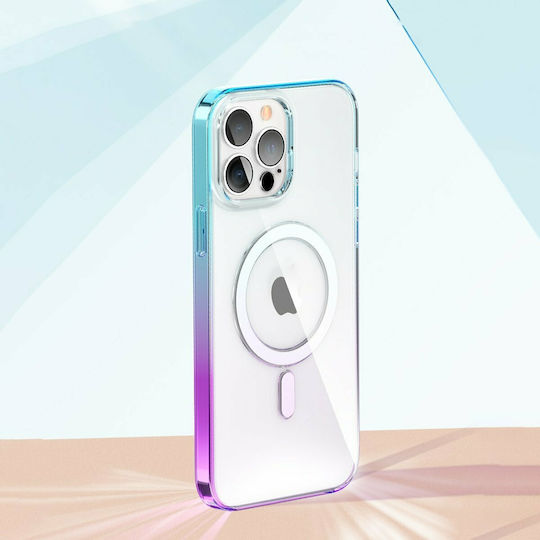 Kingxbar PQY Gradient Back Cover Πλαστικό / Σιλικόνης Clear (iPhone 13 Pro Max)