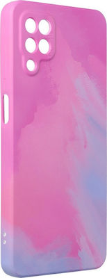 Forcell Pop Plastic Back Cover Purple / Pink (Galaxy A12)