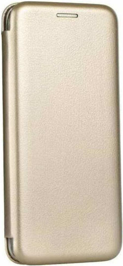 Elegance Книга Изкуствена кожа Златист (Xiaomi Mi 10T Lite)