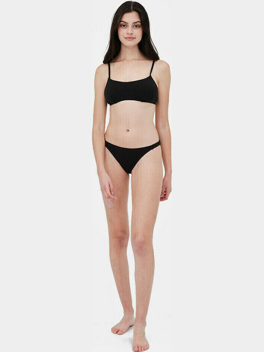 Bikini Set Sports Bra with Removable Padding & Black Brazil