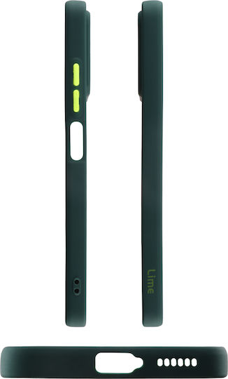 Lime Hardshell Camera Guard Back Cover Πλαστικό Green With Yellow Keys (Galaxy S22 Ultra 5G)