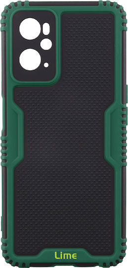 Lime Armadillo Camera Guard Back Cover Plastic Durable Green (Realme 9i) 733805