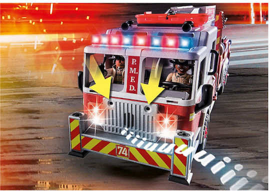 Playmobil City Action Fire Engine with Tower Ladder for 5-10 years old
