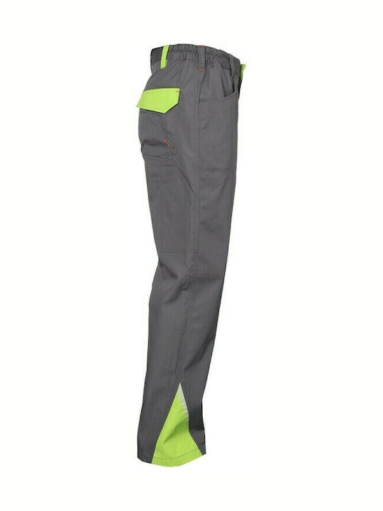 Stenso Prisma Summer Reflective Work Trousers Gray