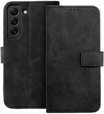 Forcell Tender Synthetic Leather Book Black (Galaxy S22 5G)