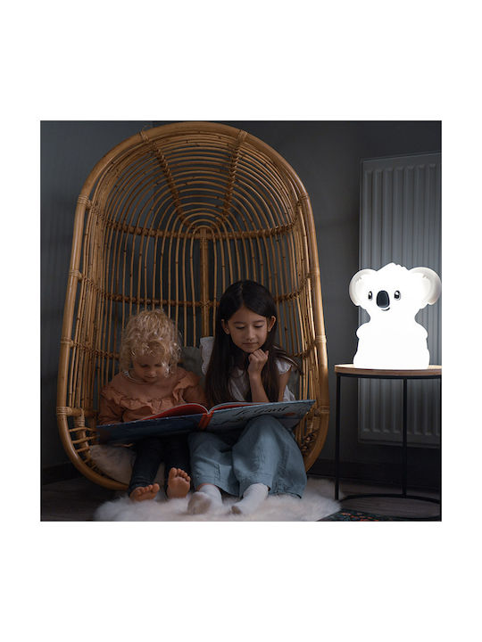 Micro Led Kids Decorative Lamp Kidywolf Koala White 27x20x30εκ.