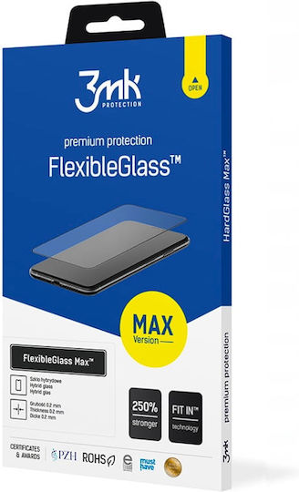 3MK FlexibleGlass Max Full Face Tempered Glass Black (iPhone 14 Plus / 13 Pro Max)